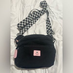 LAZY OAF x VANS OFF THE WALL CROSSBODY BEAR BAG